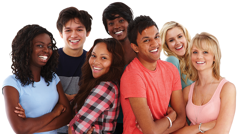 group of young people